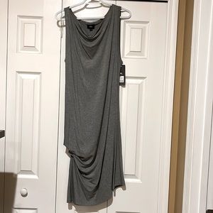 Tank top asymmetrical dress